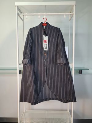 Marynarka frak w paski