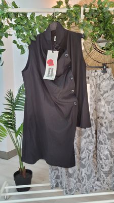 Kamizelka asymetryczna z lyocellu Wendy Trendy