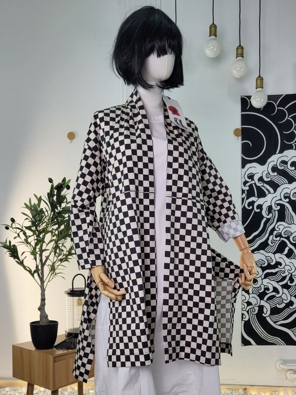 Płaszcz szachownica Wendy Trendy