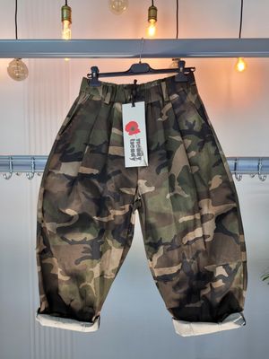 Spodnie barrel moro Wendy Trendy