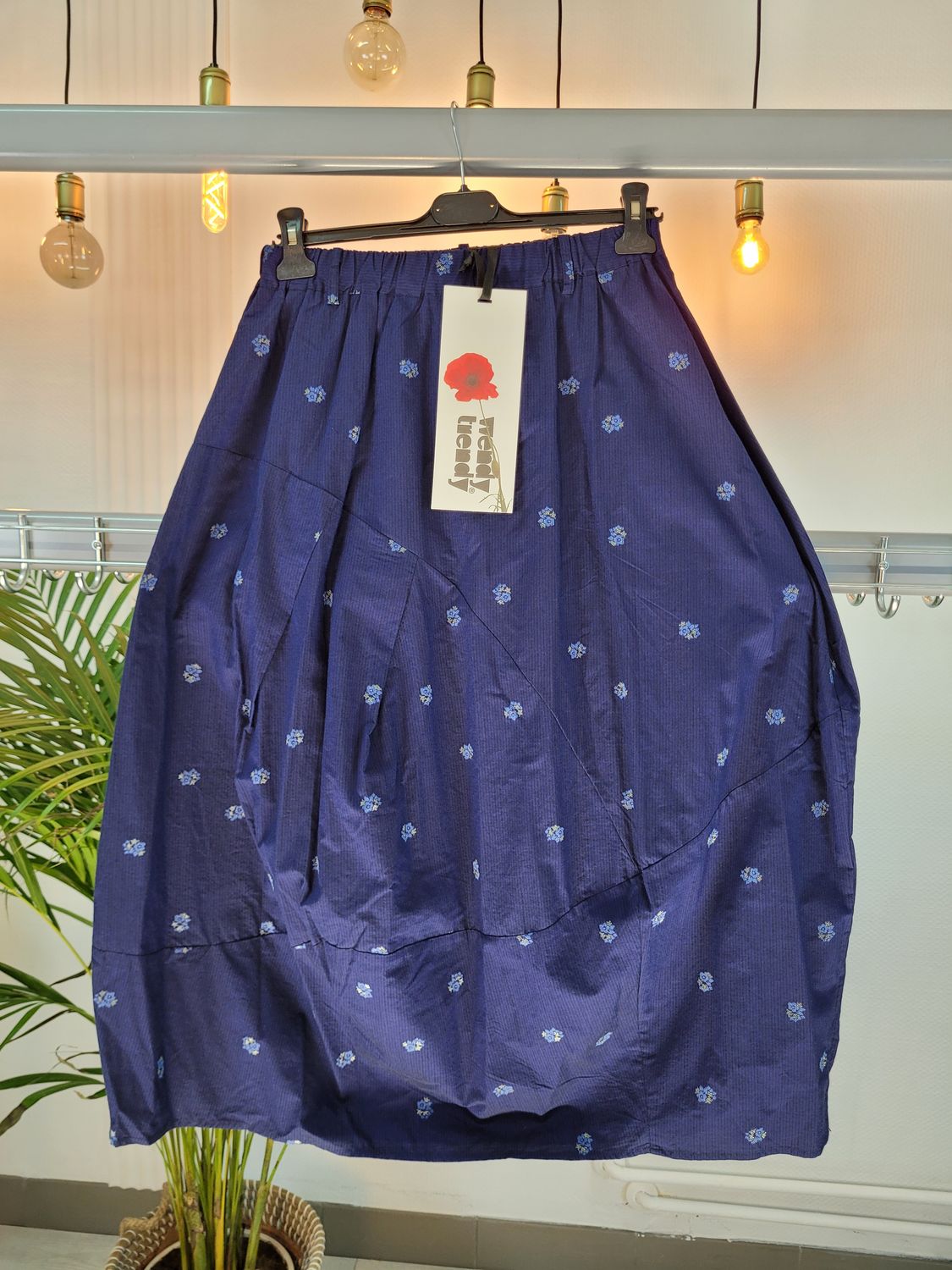 Spódnica bombka kropki kwiaty Wendy Trendy