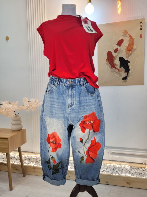 Jeansy barrel Maki Wendy Trendy