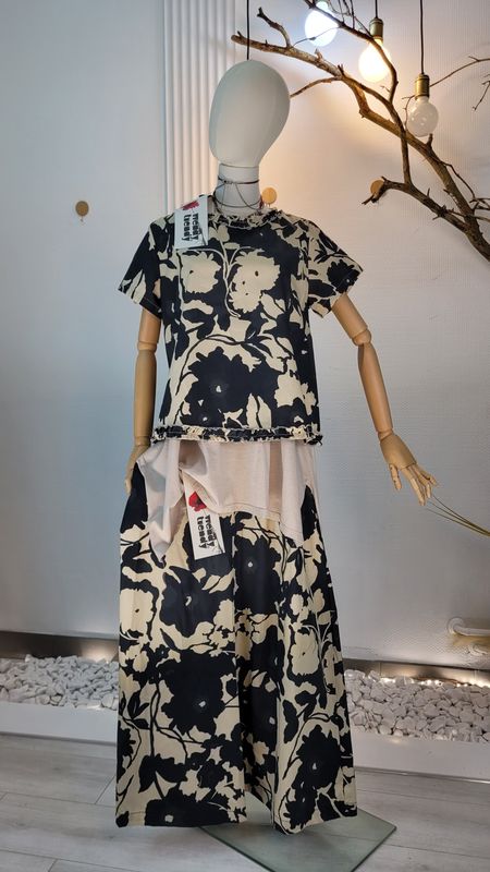 Bluzka z bawełny w kwiatowy wzór Wendy Trendy