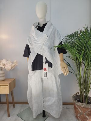 Szerokie spodnie balonowe w paseczki Wendy Trendy