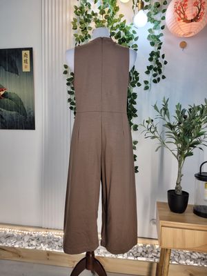 Kombinezon z dzianiny Milano taupe Wendy Trendy