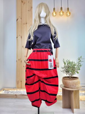 Spodnie baggy w paski - Wendy Trendy