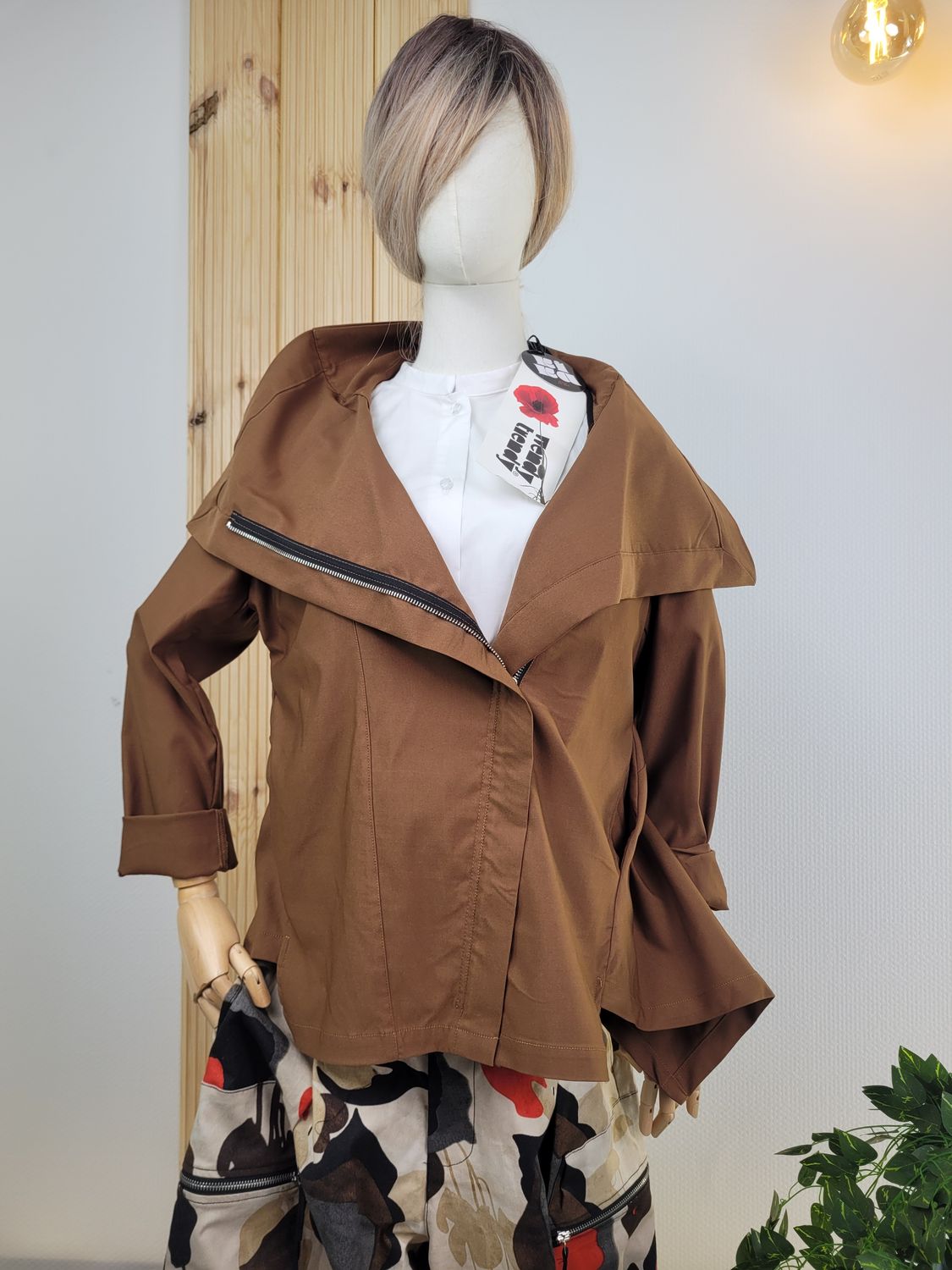 Brown Blazer - Wendy Trendy
