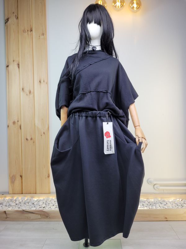 Balloon Skirt with Pockets - Wendy Trendy