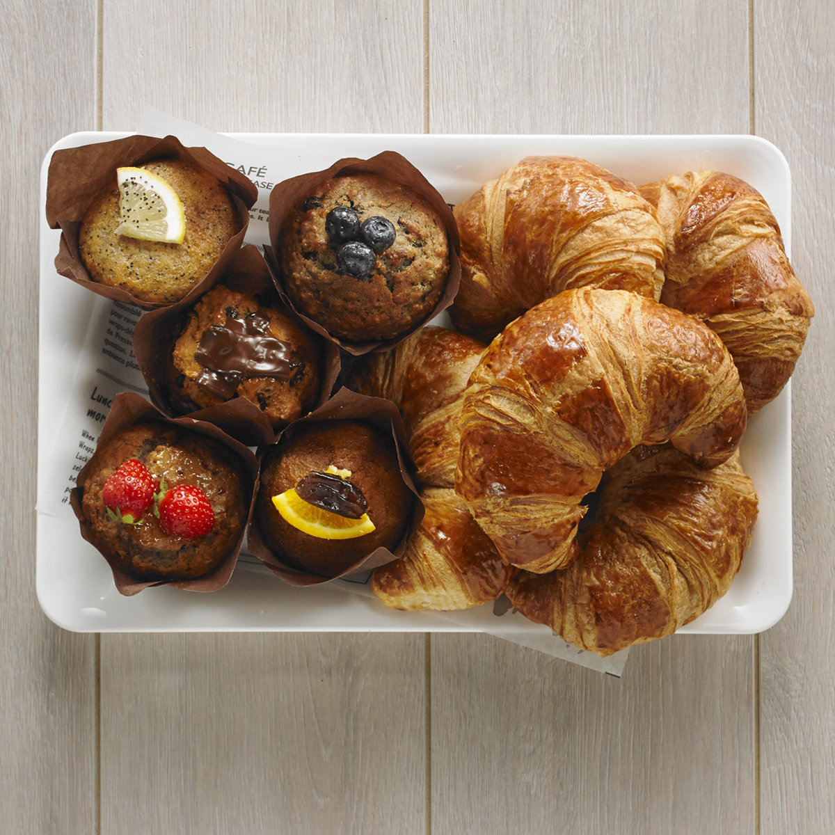 Muffins &amp; Croissants Platter