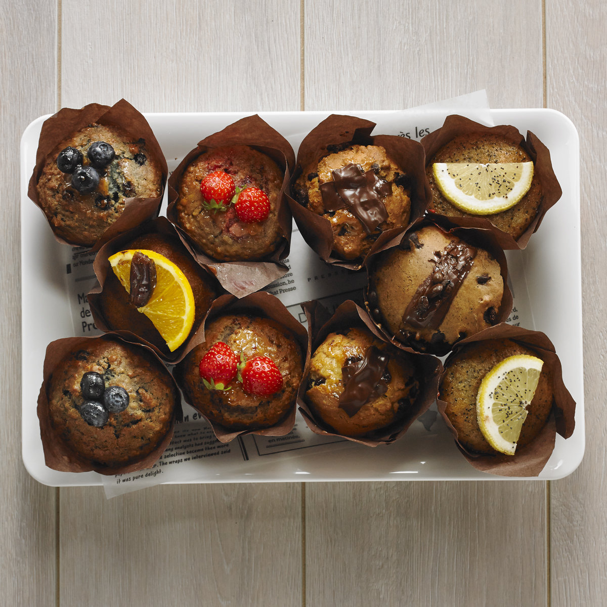 Assorted Muffins Platter