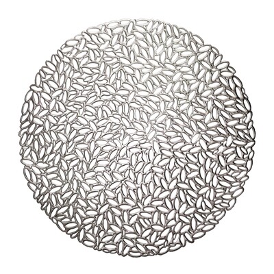 Musk Design - Silver - Round Placemat