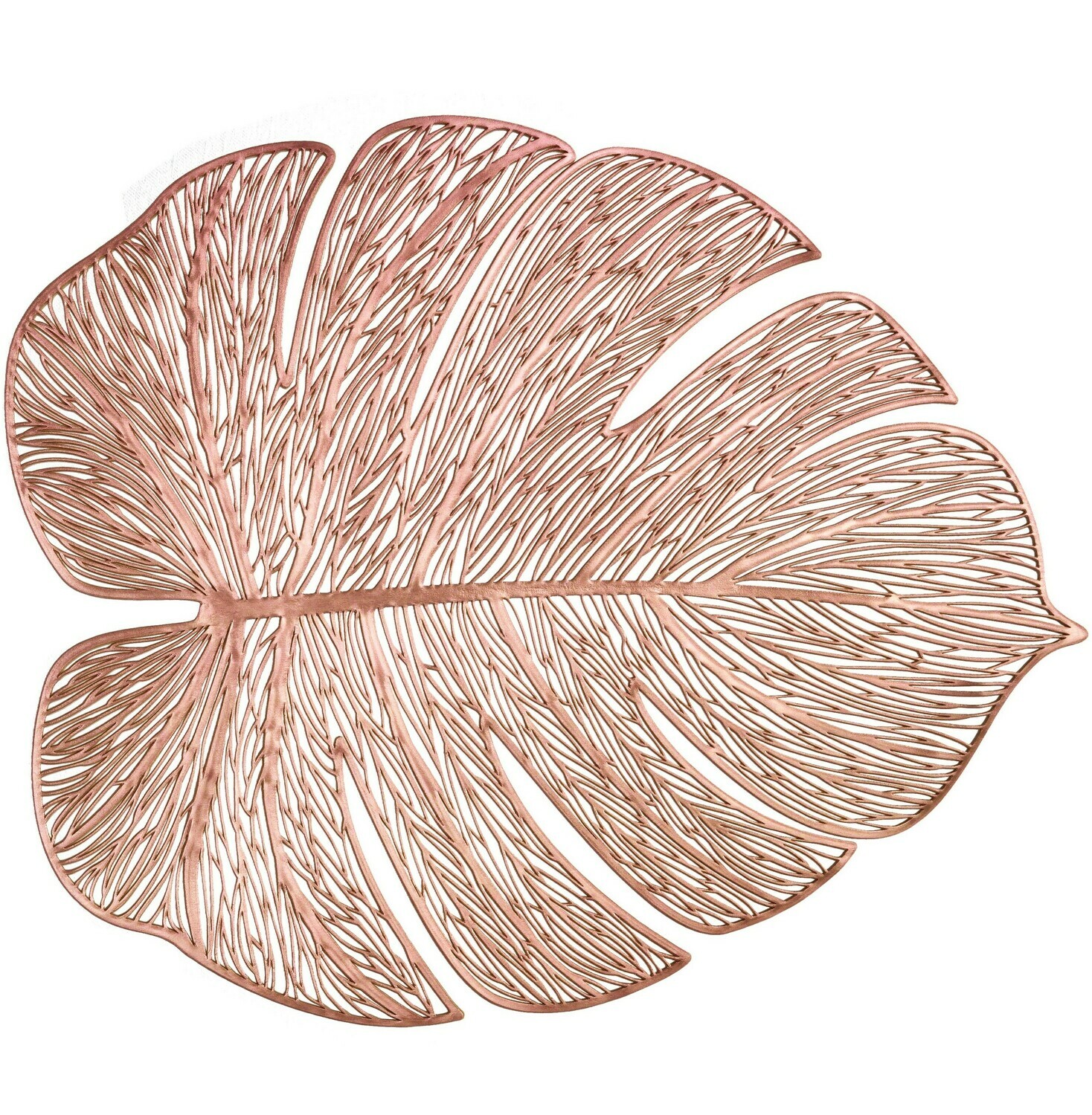 Garden Design - Rose Gold - Pressed Vinyl Placemat