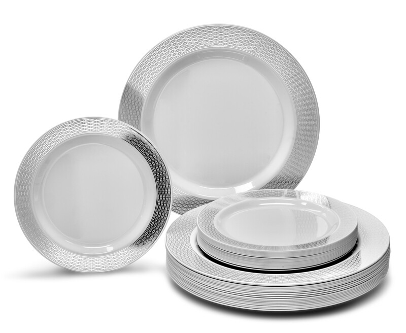 Diamond White &amp; Silver