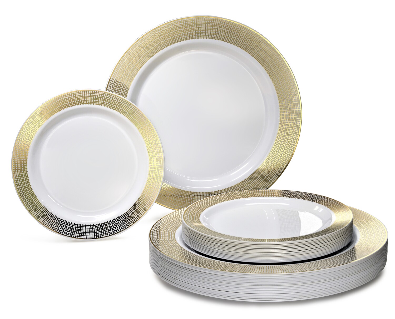 Linen White &amp; Gold