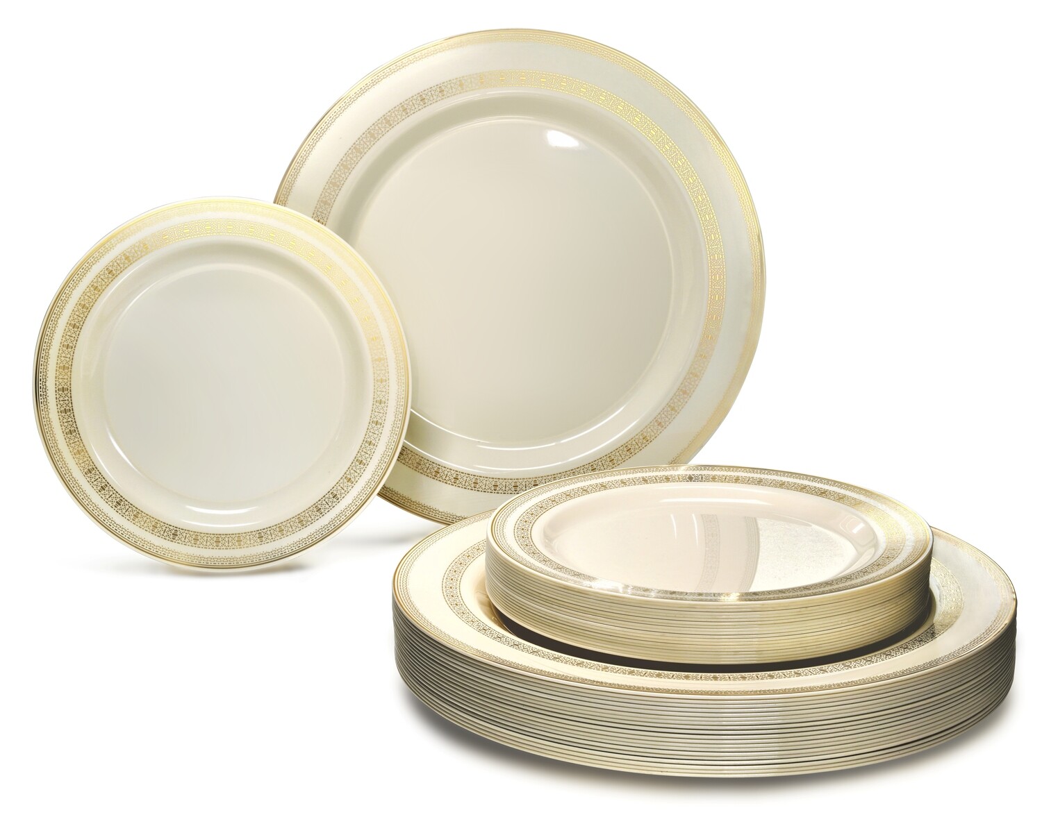 Lace Ivory &amp; Gold