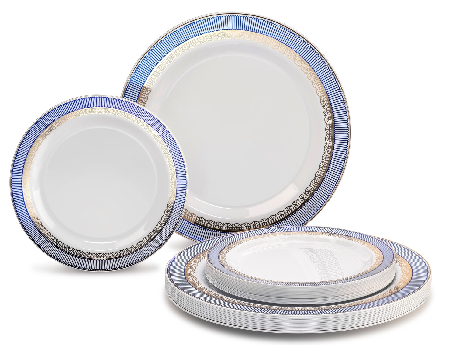 Louvre White Blue &amp; Gold