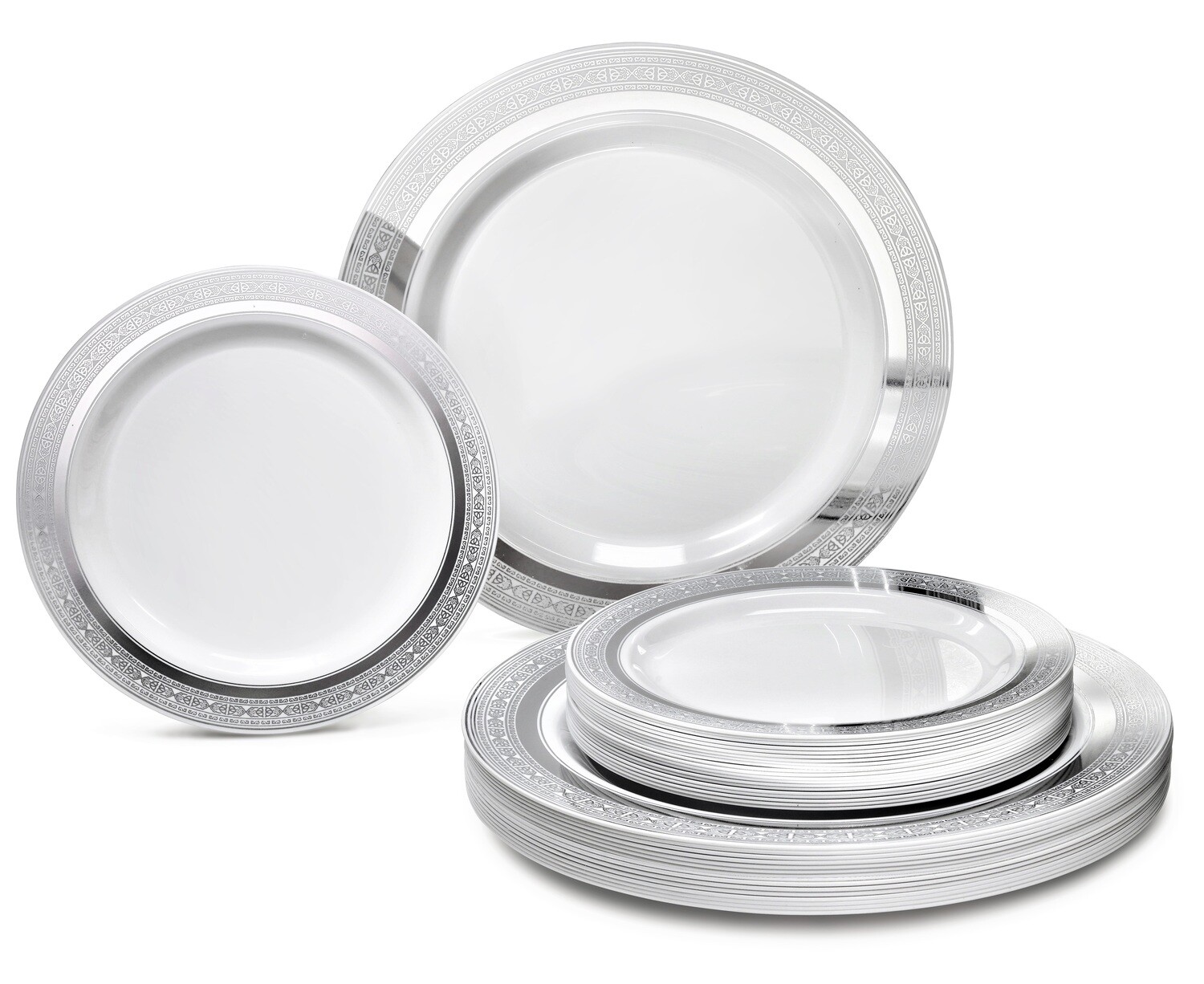 Palace White &amp; Silver