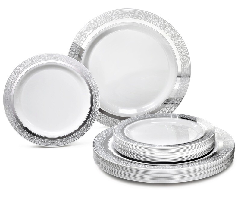 Palace White &amp; Silver