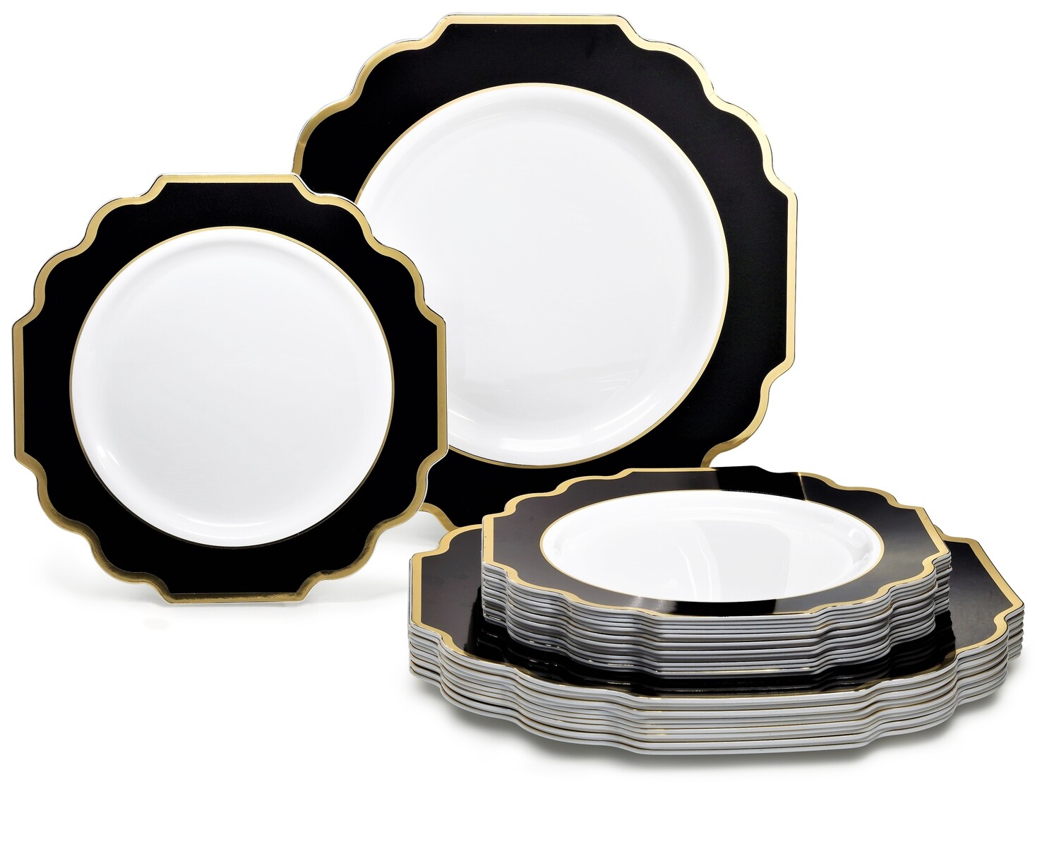 Imperial White Black &amp; Gold