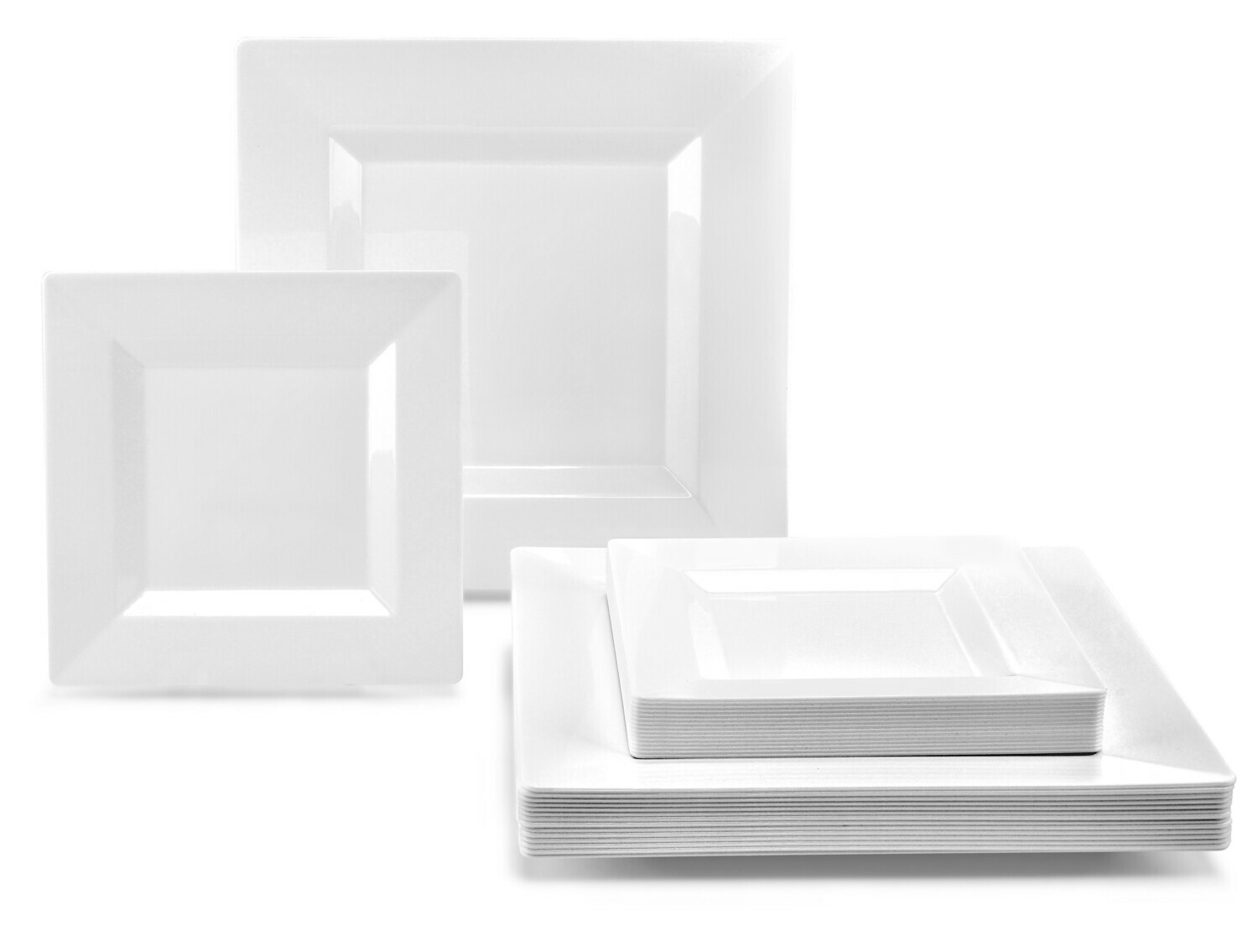 Square Plain White