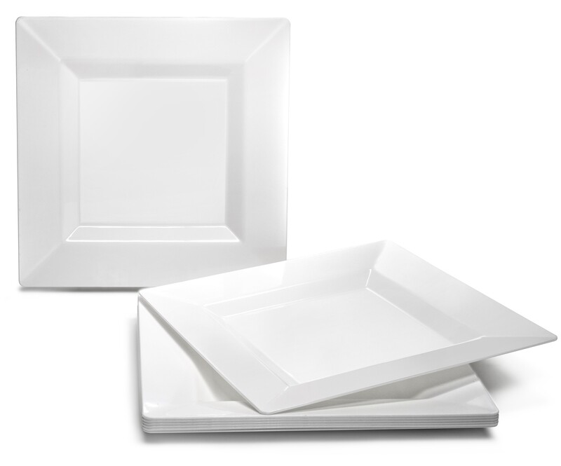 Square Plain White