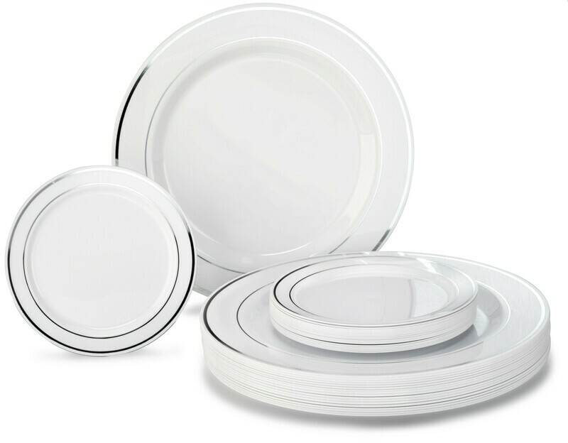 White &amp; Silver Double Rim