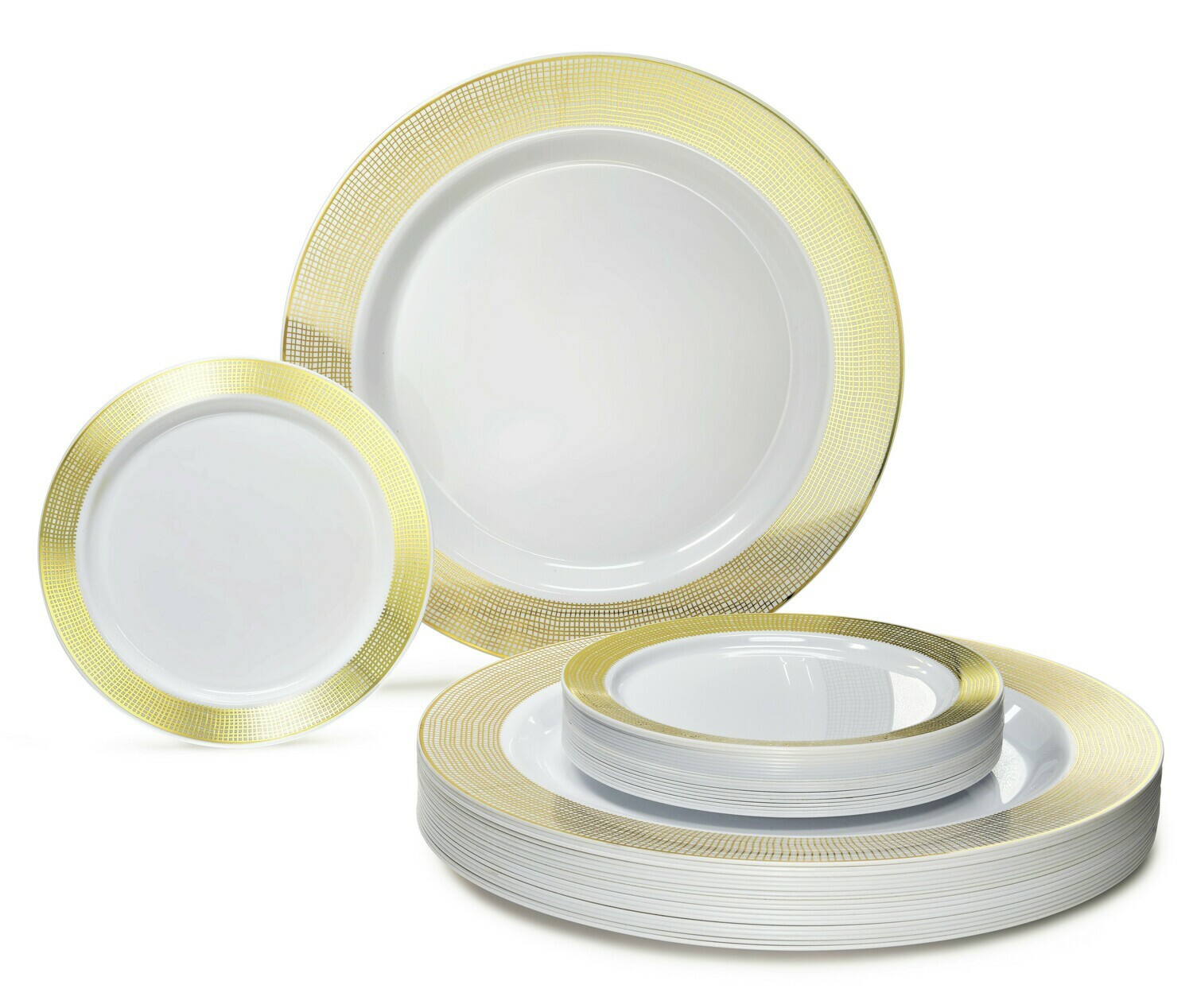 Linen in White &amp; Gold