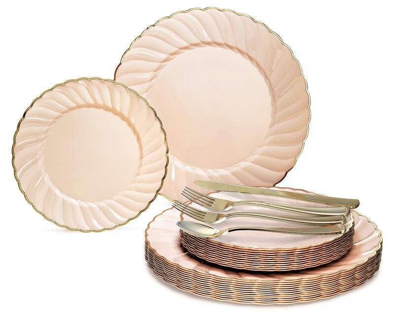 Blossom Blush &amp; Gold + Silverware