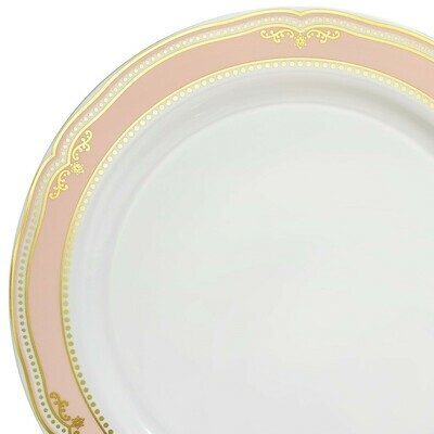 SCALLOPED COLLECTION - BLUSH &amp; GOLD