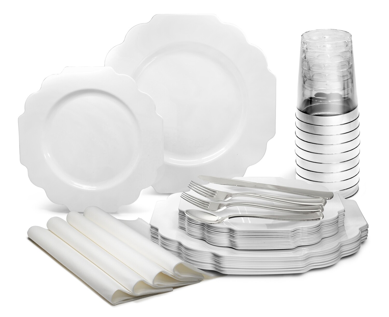 Imperial Plain White - Silver