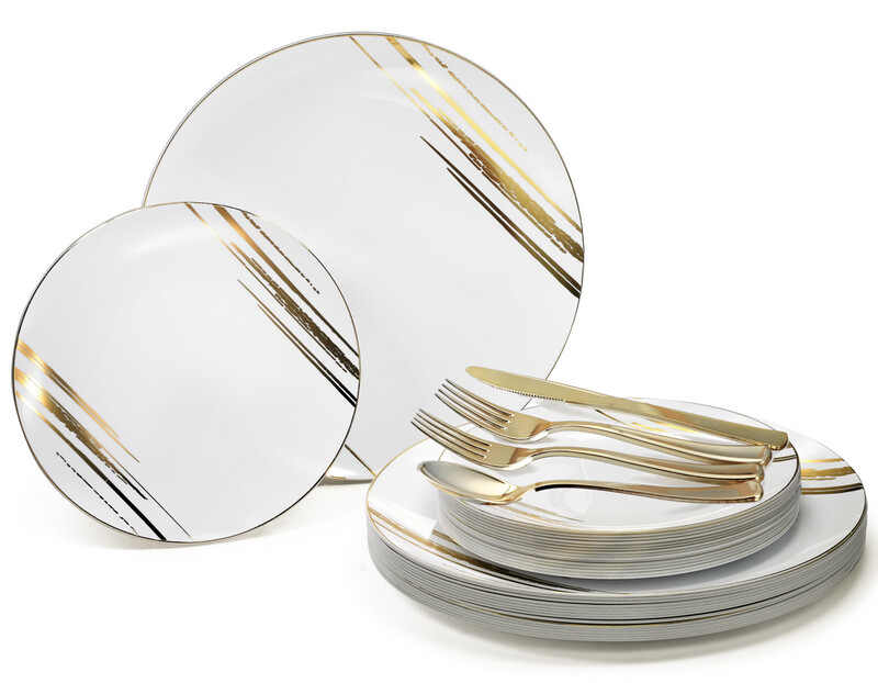 Dali White &amp; Gold + Silverware