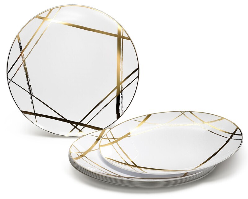 Monet White &amp; Gold