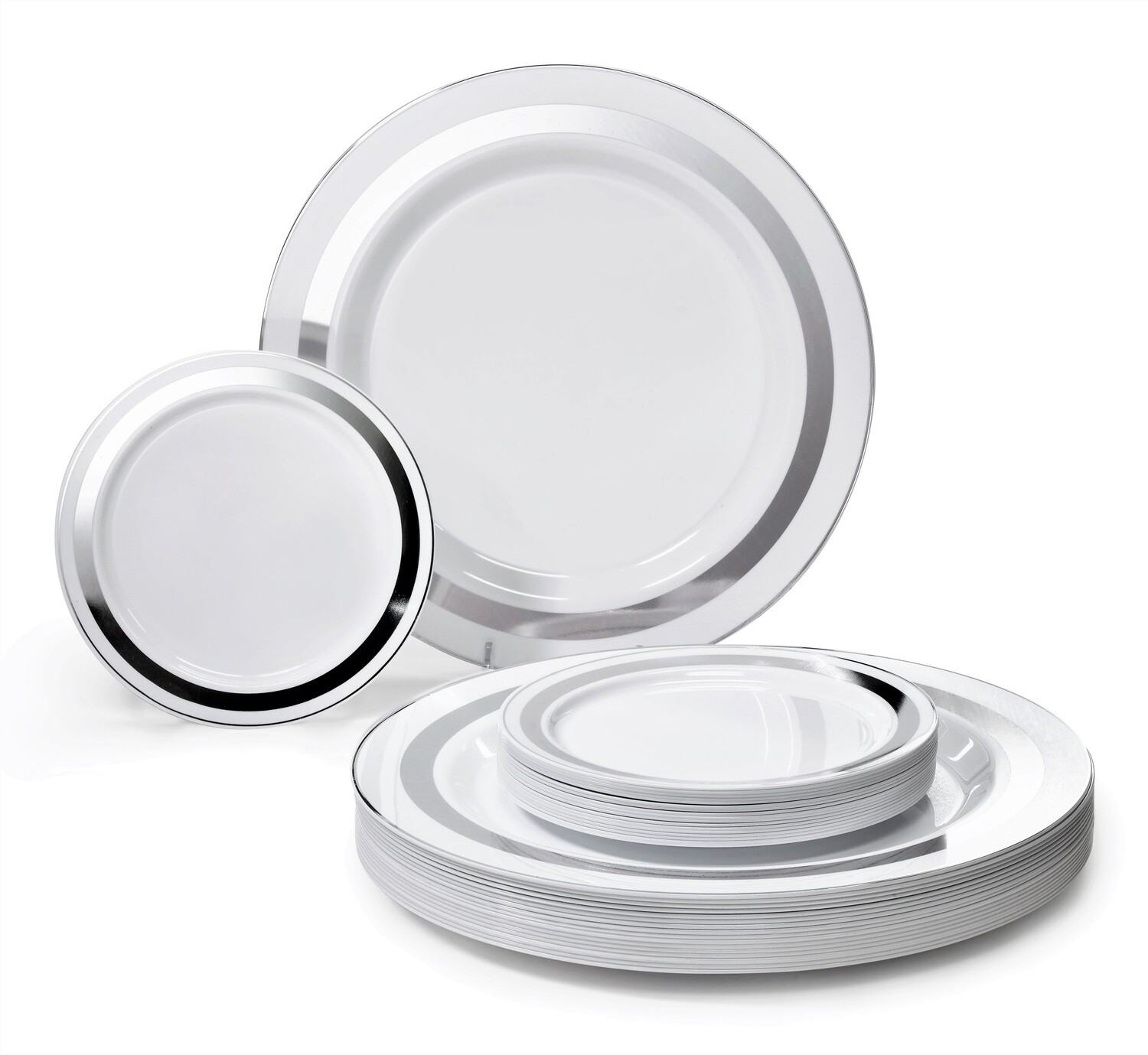 Soleil in White &amp; Silver