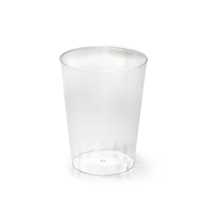 10 oz Clear Plastic Tumblers, - 1 PIECE SAMPLE -