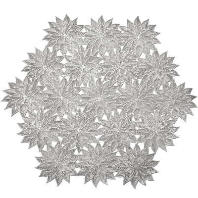 Fall Design - Silver - Pressed Vinyl Placemat