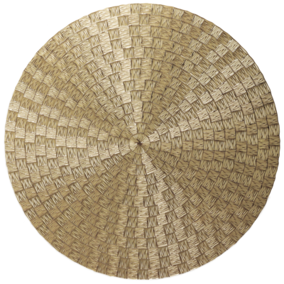 Fiji Design - Gold - Round Placemat