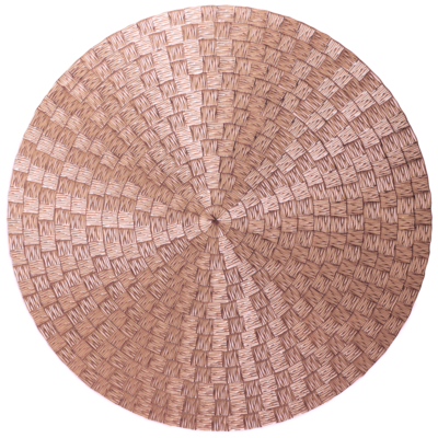 Fiji Design - Rose Gold - Round Placemat