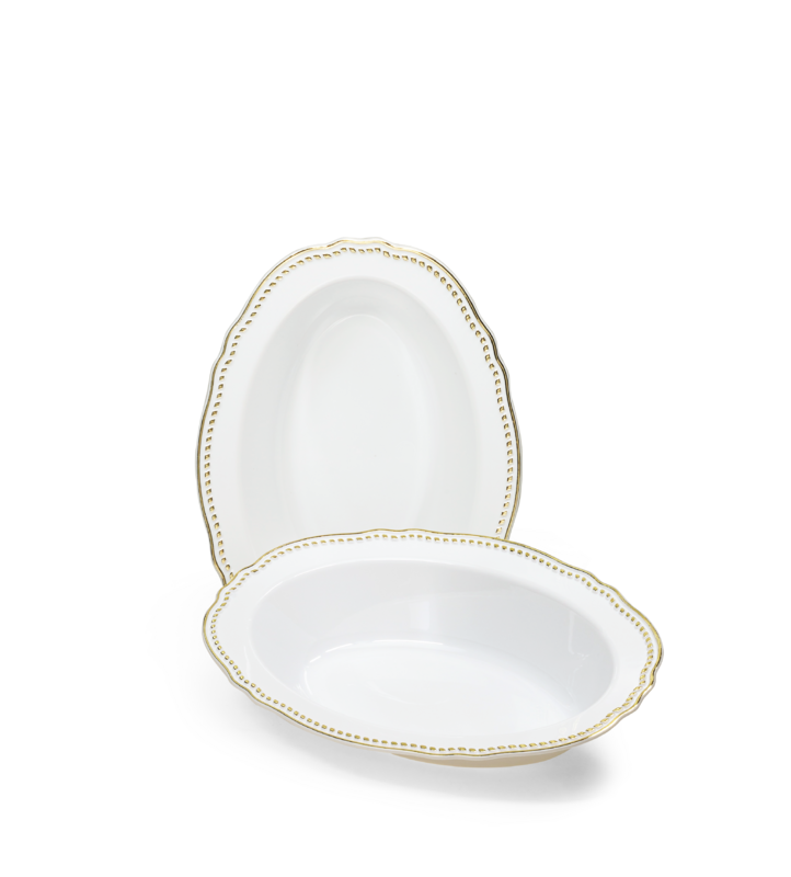 7 oz. Oval Dessert Bowls