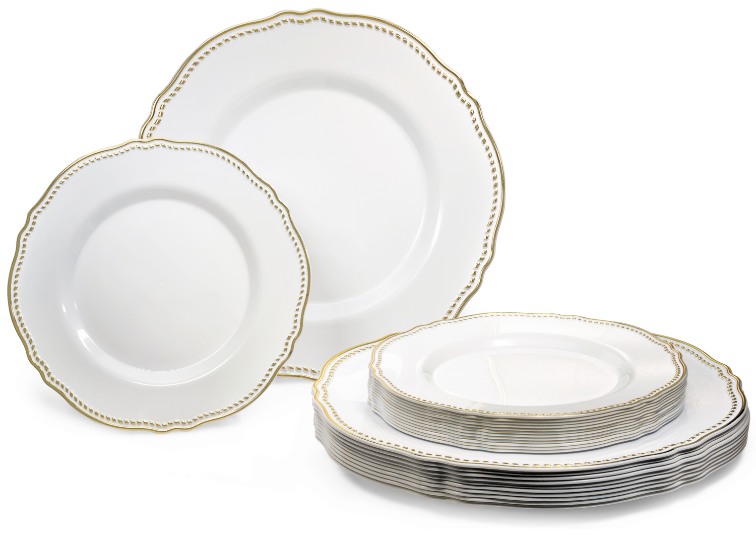 Rochelle White and Gold