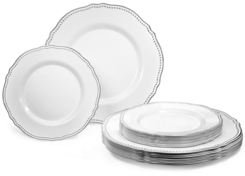 Rochelle White and Silver