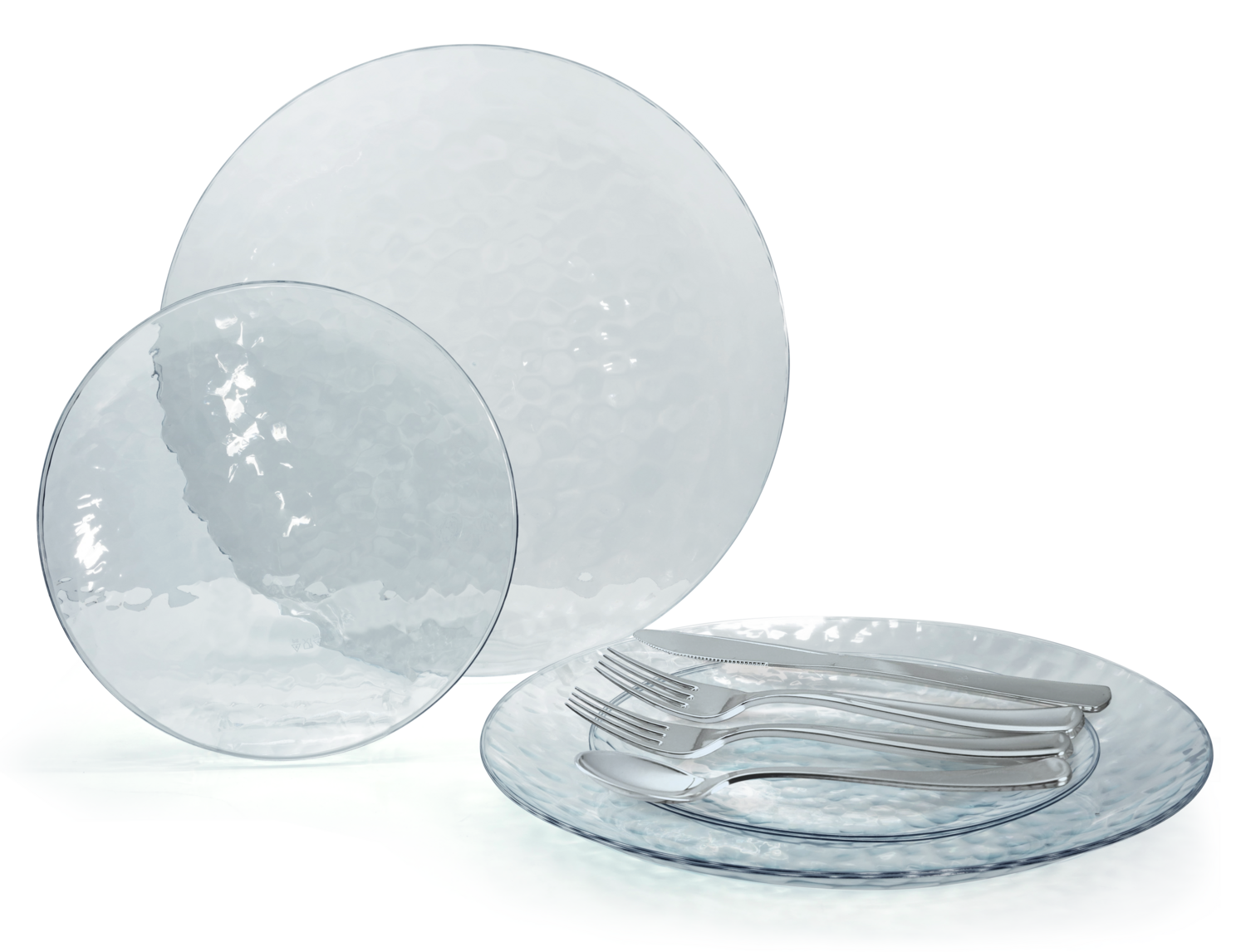 Coastal Clear &amp; Silver Silverware