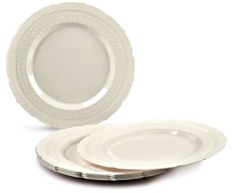 Chateau - Plain Ivory - Gold Silverware