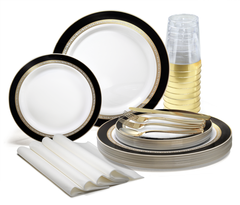 Ritz Black and Gold - Gold Silverware