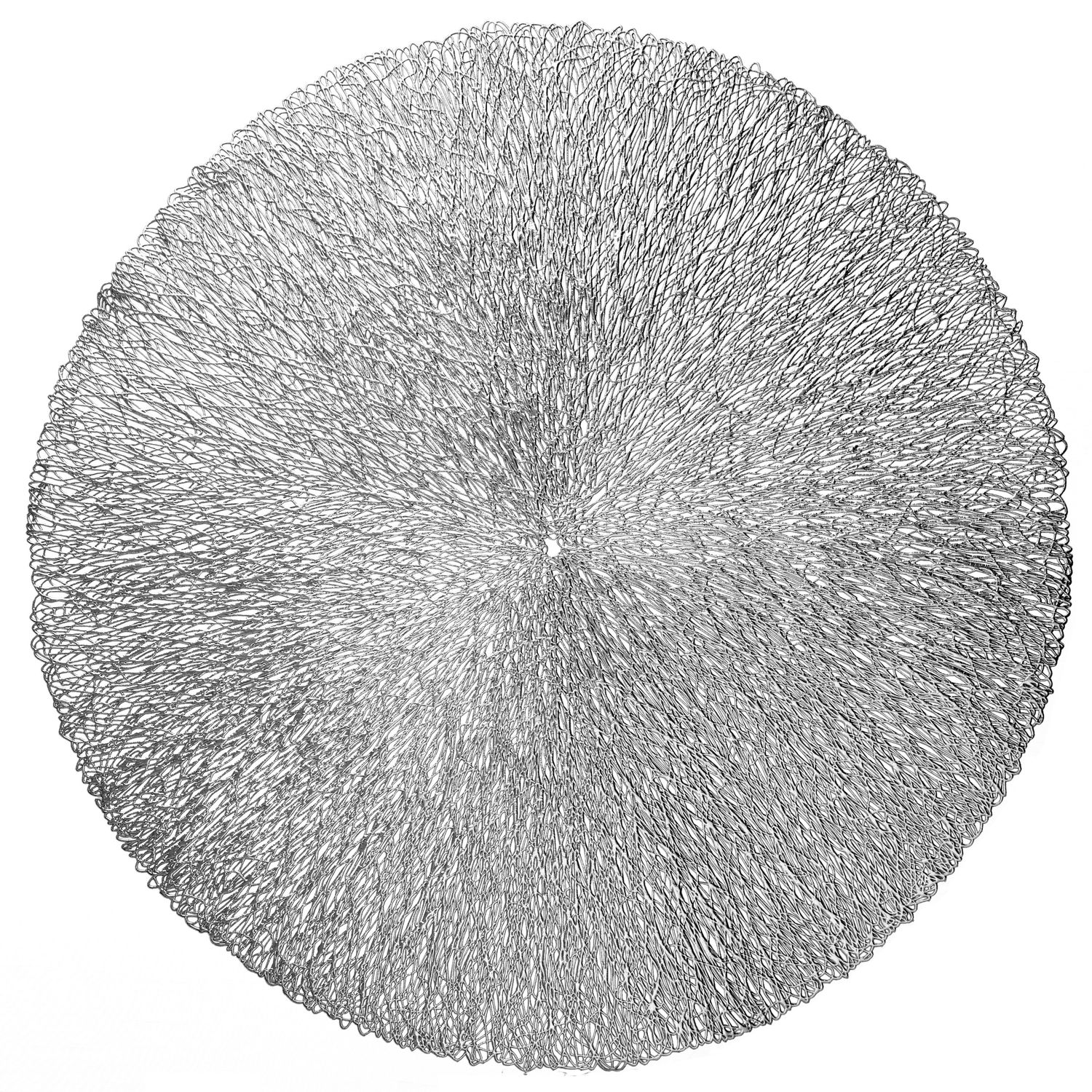 Reef Design - Silver - Round Placemat
