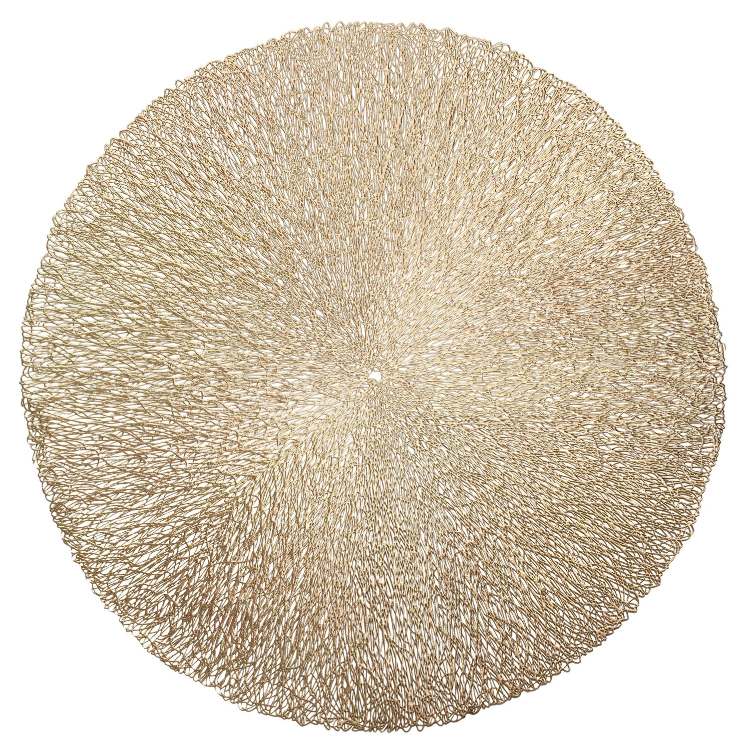 Reef Design - Gold - Round Placemat