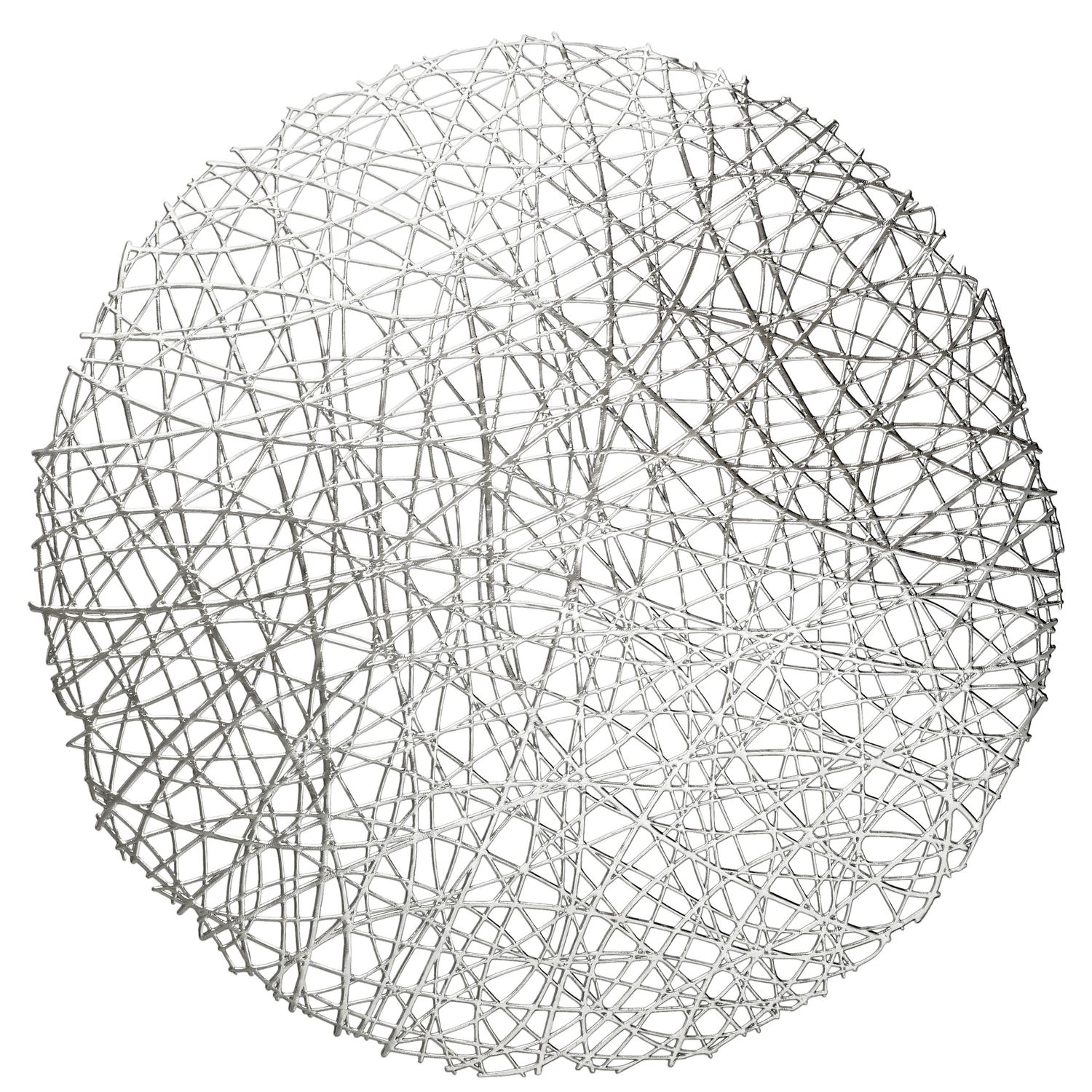 Summer Design - Silver - Round Placemat