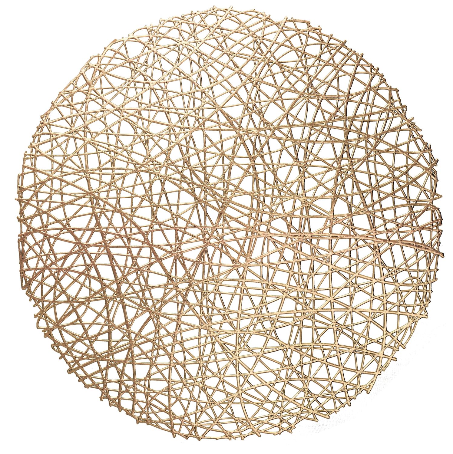 Summer Design - Gold - Round Placemat
