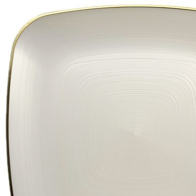 BELIZE COLLECTION - SQUARE IVORY &amp; GOLD