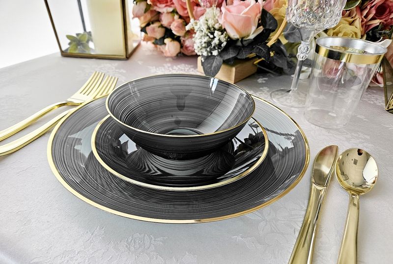 Belize Collection Black &amp; Gold