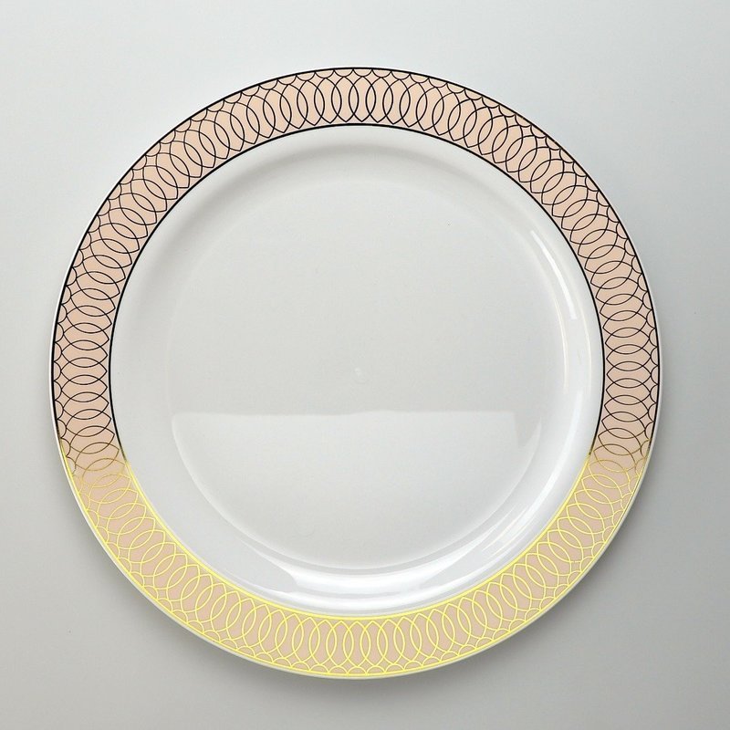 10'' Dinner Plate, - 1 PIECE SAMPLE -